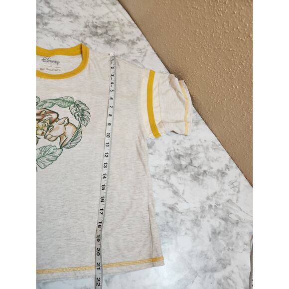 Disney Her Universe Womens Ivory Lion King Round Neck Short Sleeve T-Shirt Large - Picture 5 of 5